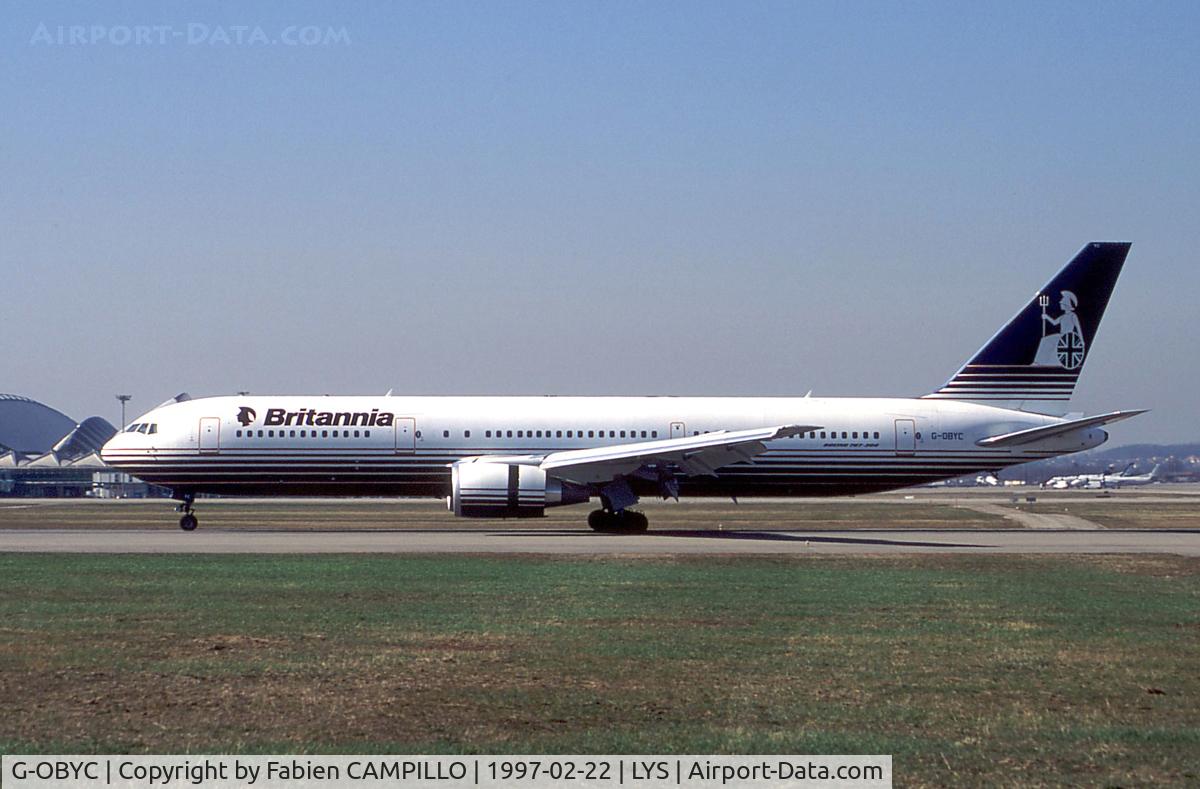 G-OBYC, 1996 Boeing 767-304/ER C/N 28041, Britannia Airways