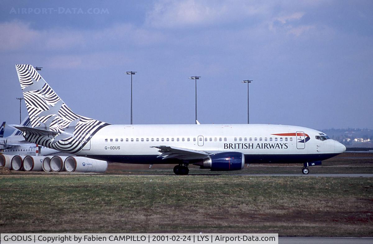 G-ODUS, 1997 Boeing 737-36Q C/N 28659, British Airways