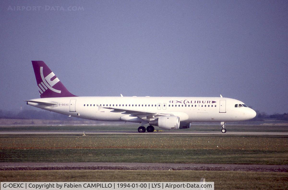 G-OEXC, 1992 Airbus A320-212 C/N 349, Excalibur Airways