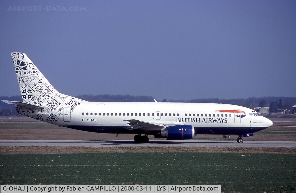 G-OHAJ, 1998 Boeing 737-36Q C/N 29141, British Airways