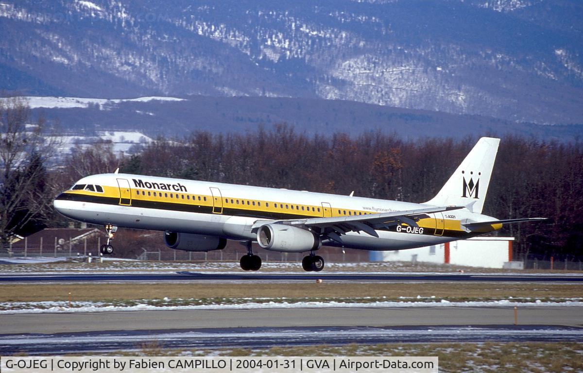 G-OJEG, 1999 Airbus A321-231 C/N 1015, Monarch