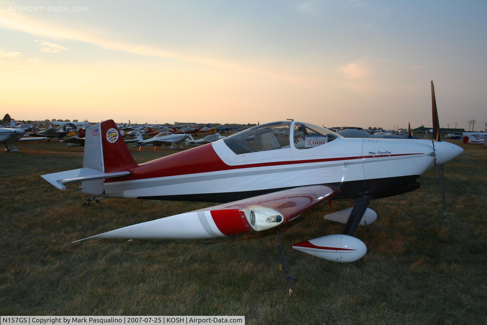 N157GS, 1997 Vans RV-6 C/N 20480, RV-6