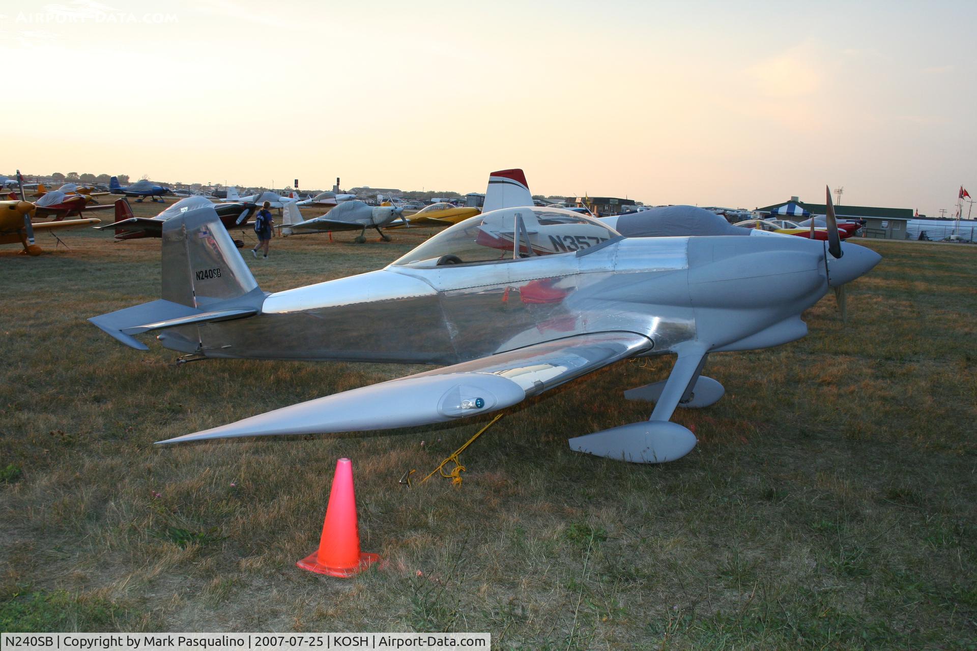 N240SB, 2000 Vans RV-4 C/N 01, Peacock