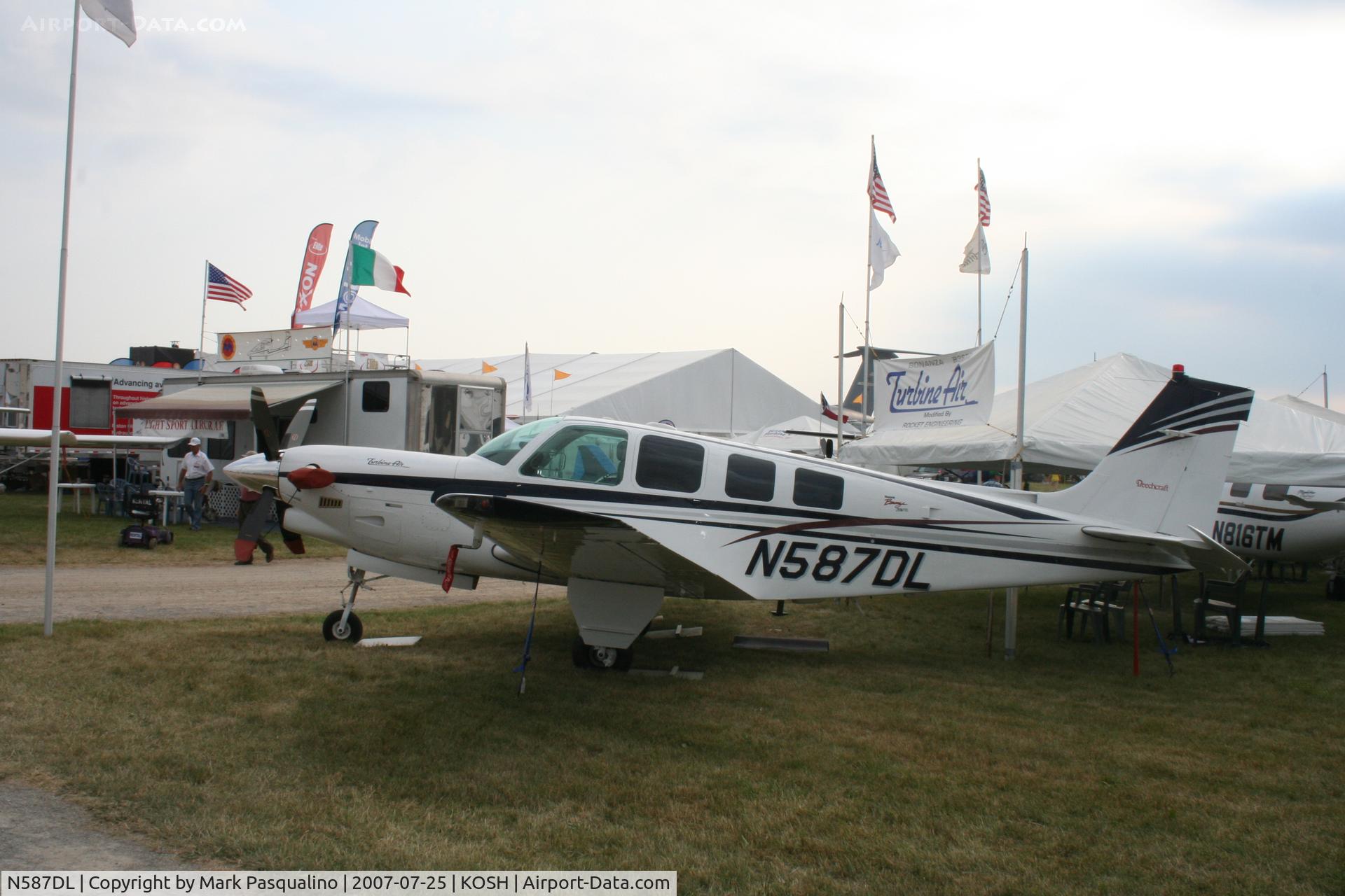 N587DL, 1999 Raytheon Aircraft Company B36TC Bonanza C/N EA-631, Beech B36TC