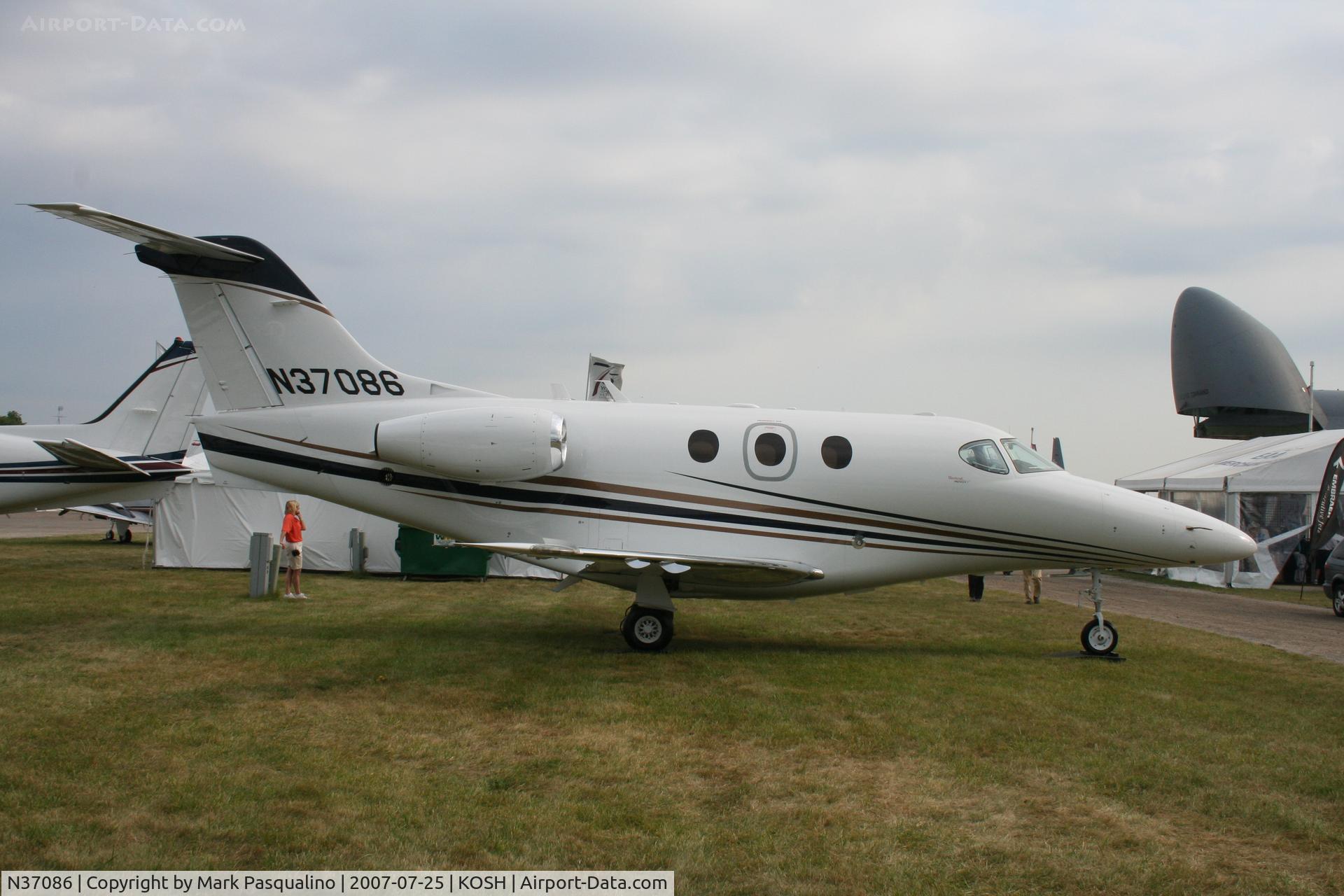 N37086, 2007 Raytheon 390 Premier 1A C/N RB-186, Raytheon 390