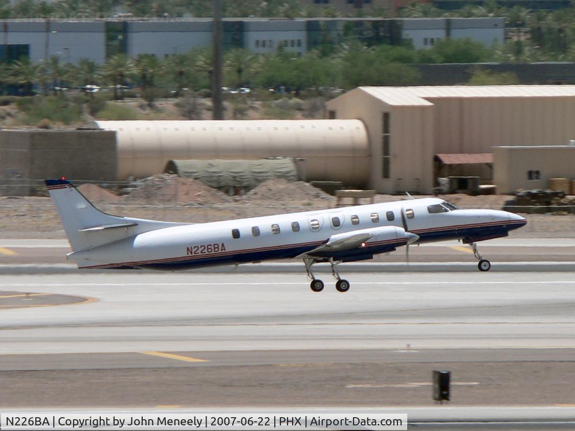 N226BA, 1979 Swearingen SA-226TC Metro II C/N TC-321, Regular Friday lunchtime visitor to PHX