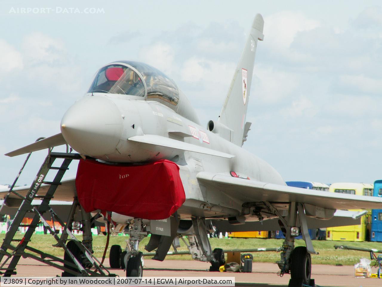 ZJ809, Eurofighter EF-2000 Typhoon T1 C/N 0032/BT010, Typhoon F2/29 Sqn RAF/RIAT Fairford