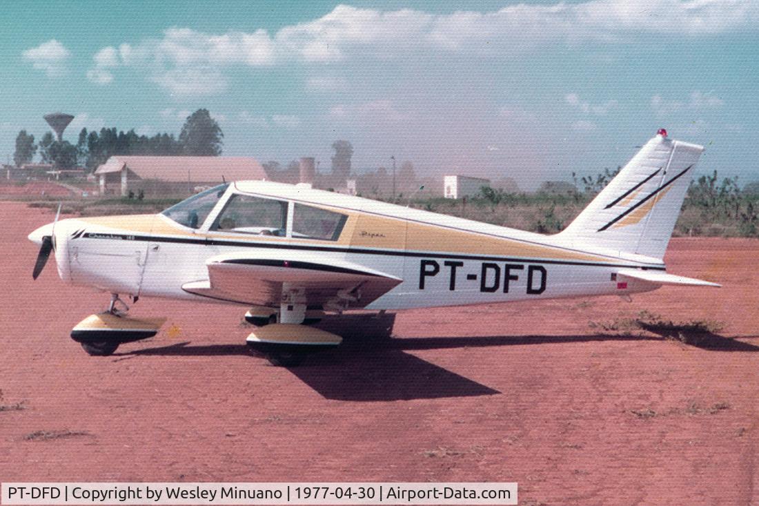 PT-DFD, 1968 Piper PA-28-140 C/N 28-24141, SDCO 04/1977