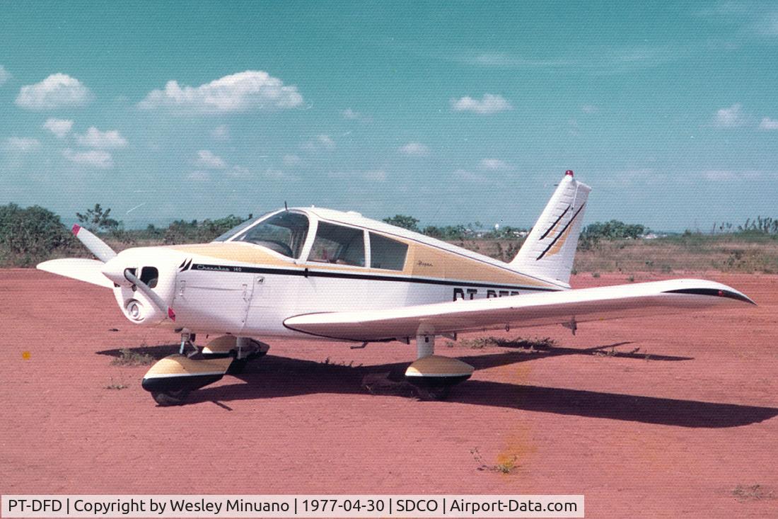 PT-DFD, 1968 Piper PA-28-140 C/N 28-24141, @ SDCO