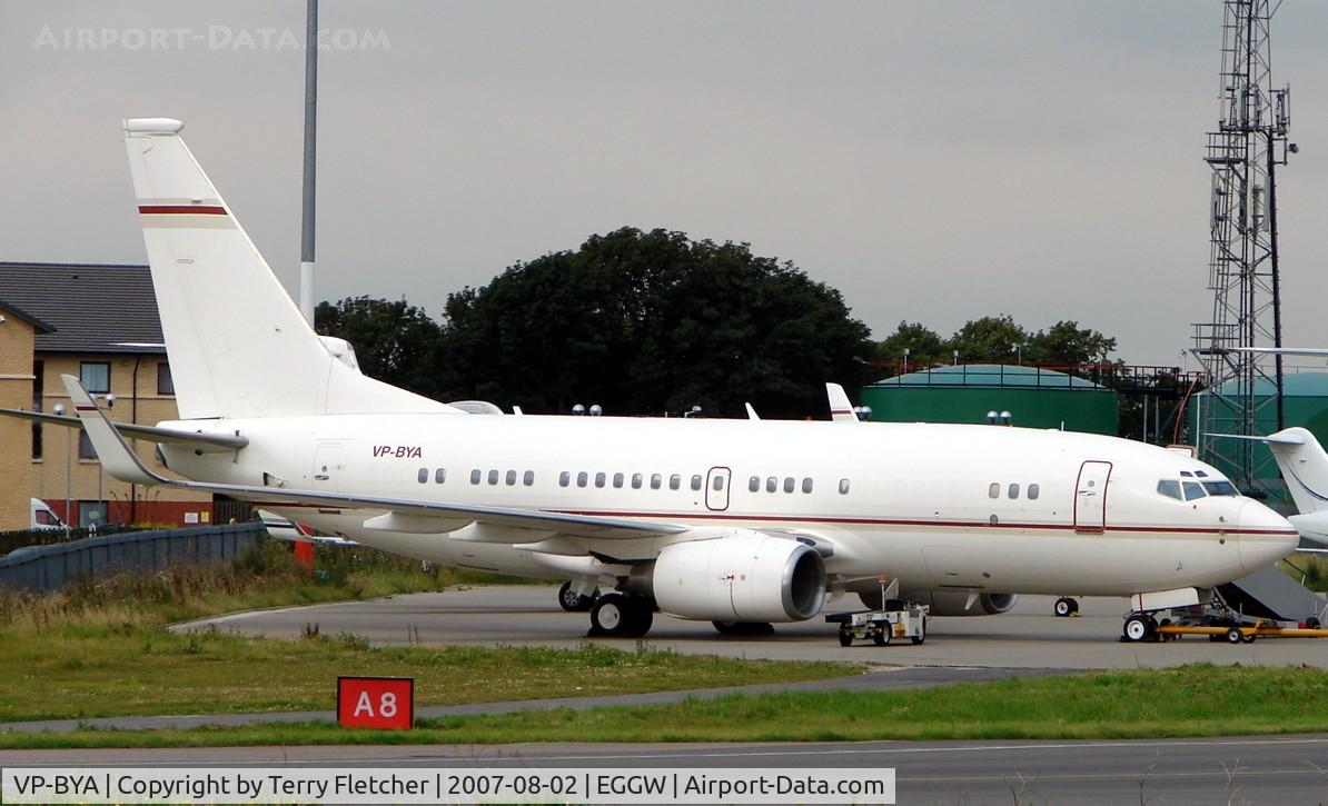 VP-BYA, 2000 Boeing 737-700 BBJ C/N 29972, Boeing 737BBJ
