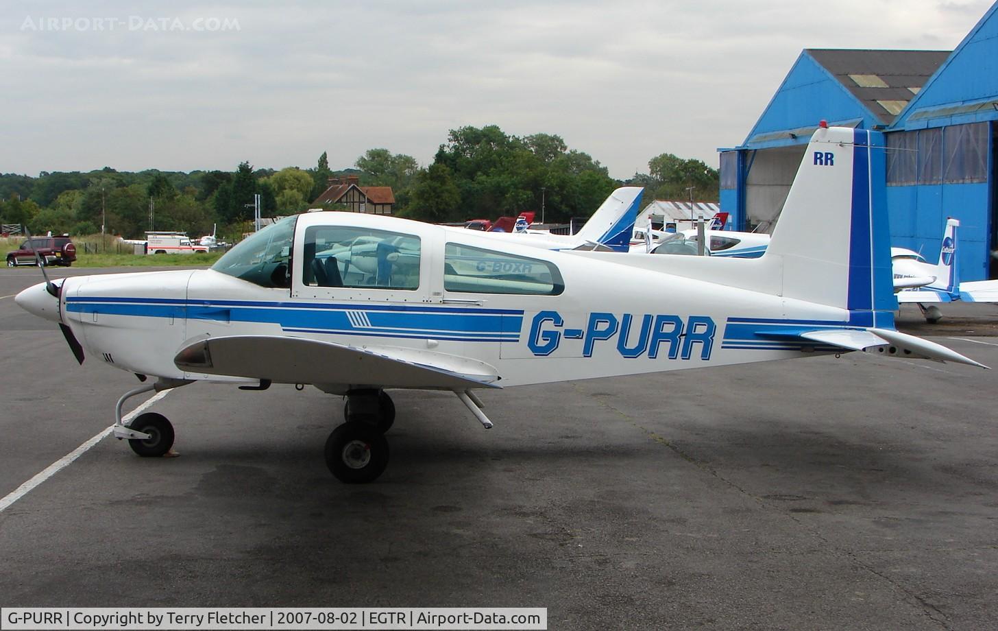 G-PURR, 1978 Grumman American AA-5A Cheetah C/N AA5A-0794, Grumman AA-5A