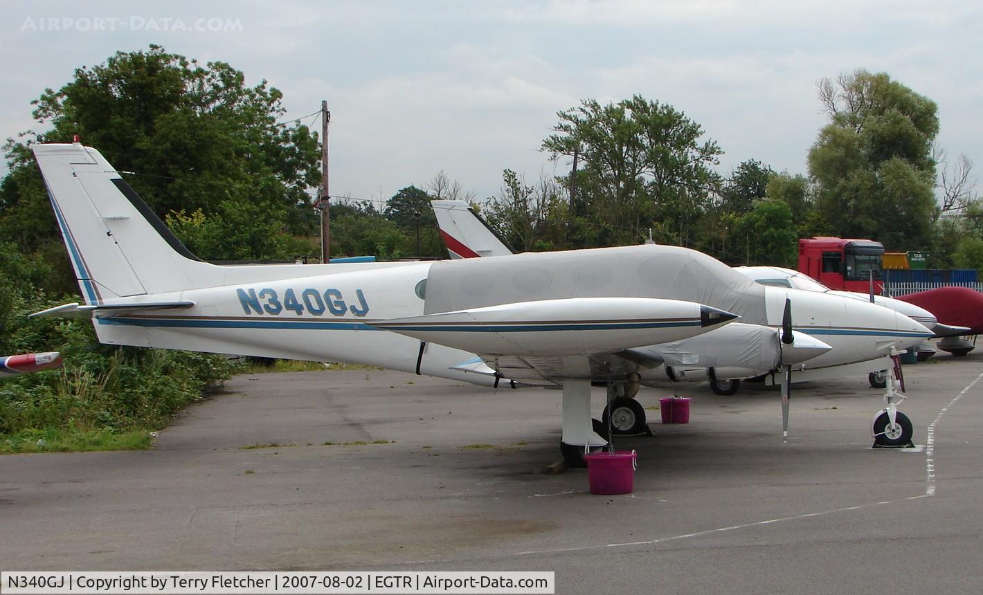N340GJ, 1979 Cessna 340A C/N 340A0637, Cessna 340A