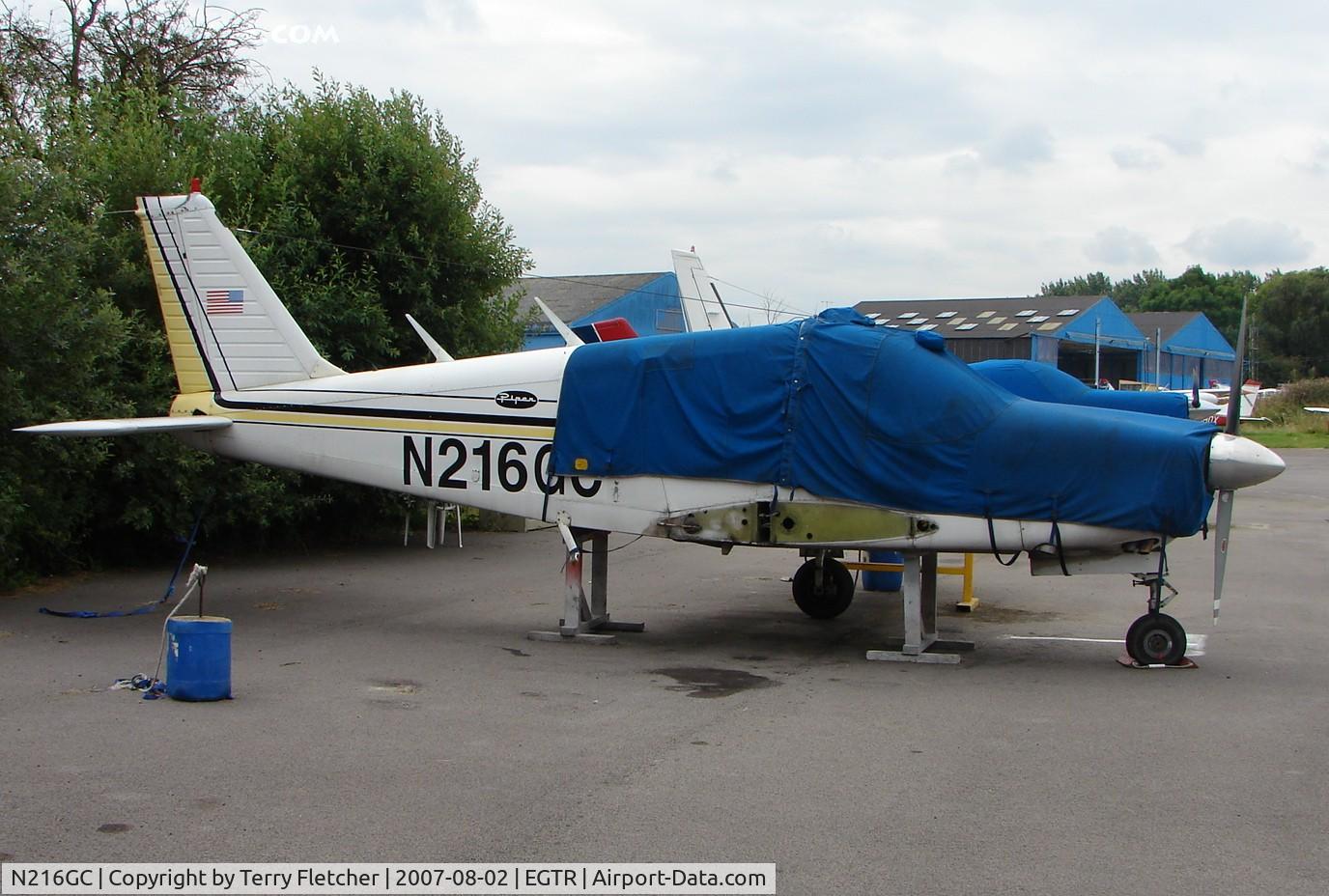 N216GC, 1971 Piper PA-28R-200 Cherokee Arrow B C/N 28R-7135151, Pa-28R-200