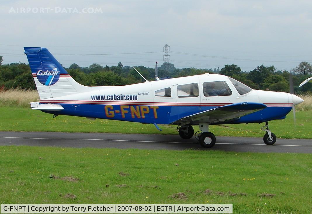 G-FNPT, 2002 Piper PA-28-161 Warrior III C/N 2842163, Pa-28-161