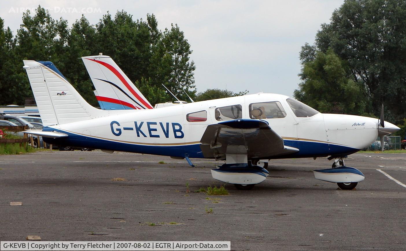 G-KEVB, 1997 Piper PA-28-181 Cherokee Archer III C/N 2843098, Pa28-181