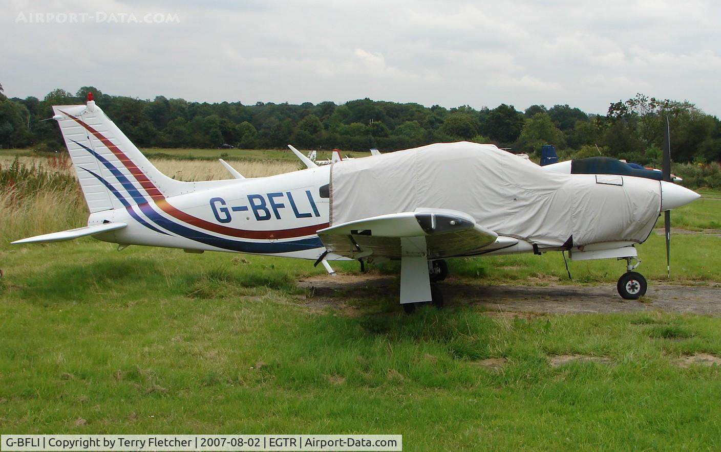G-BFLI, 1977 Piper PA-28R-201T Cherokee Arrow III C/N 28R-7803134, Pa-28R-201T