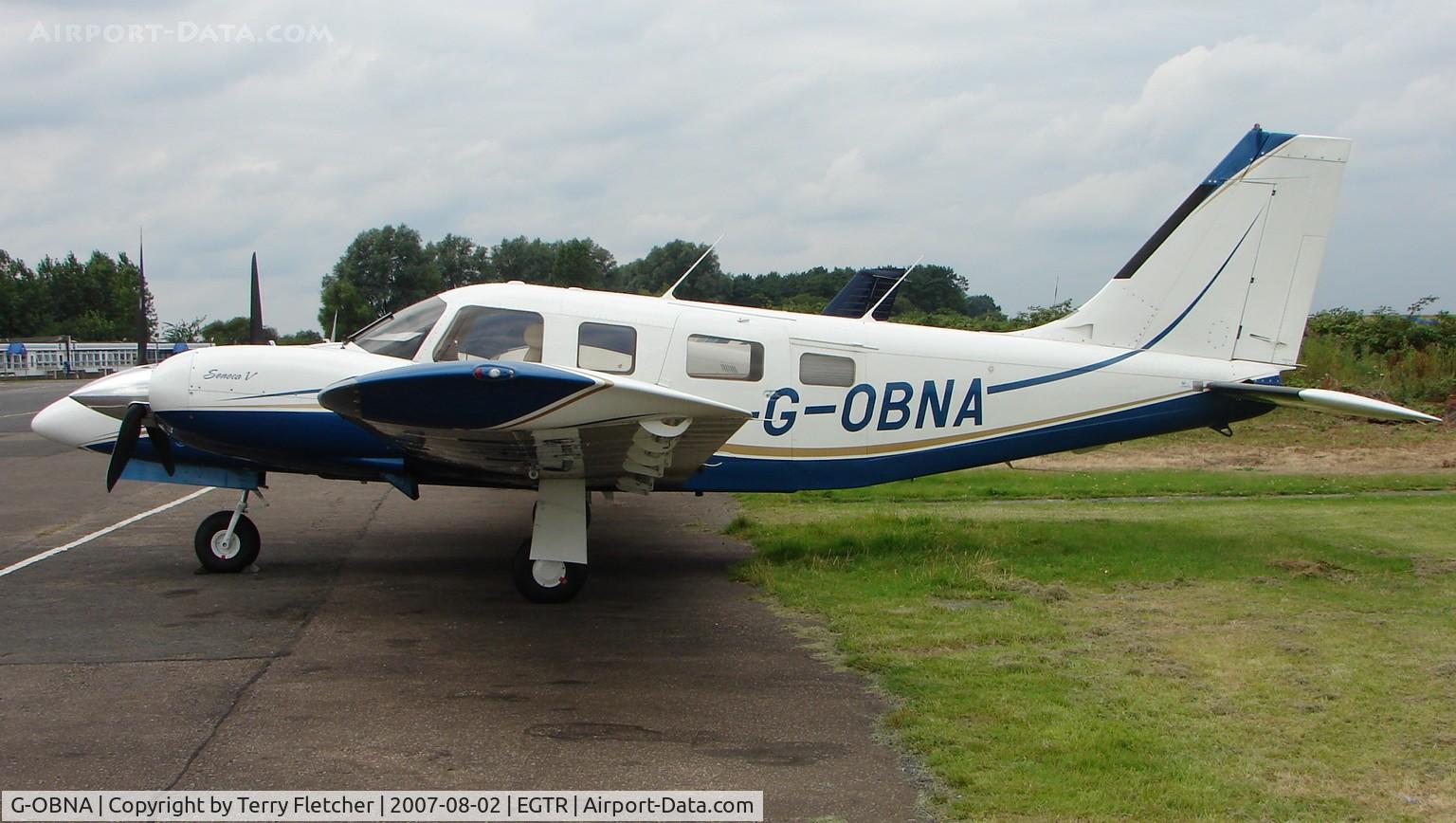 G-OBNA, 1997 Piper PA-34-220T Seneca V C/N 34-49002, Pa34-220T