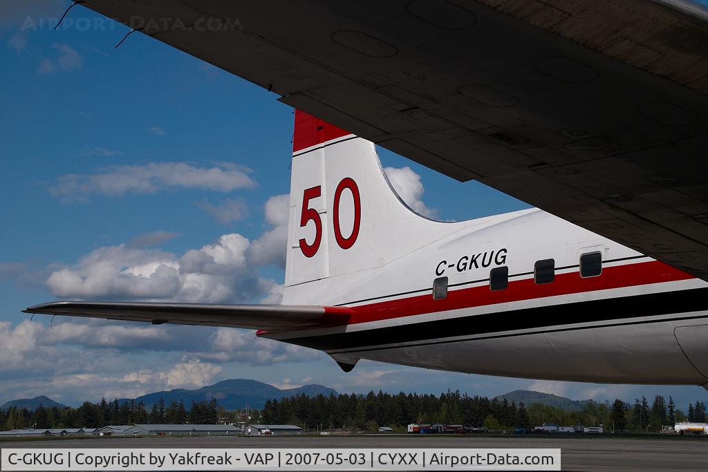 C-GKUG, 1957 Douglas DC-6B C/N 45177, Conair DC6