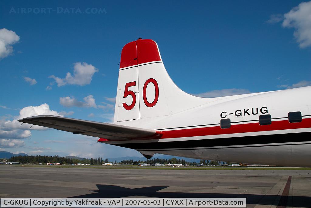 C-GKUG, 1957 Douglas DC-6B C/N 45177, Conair DC6