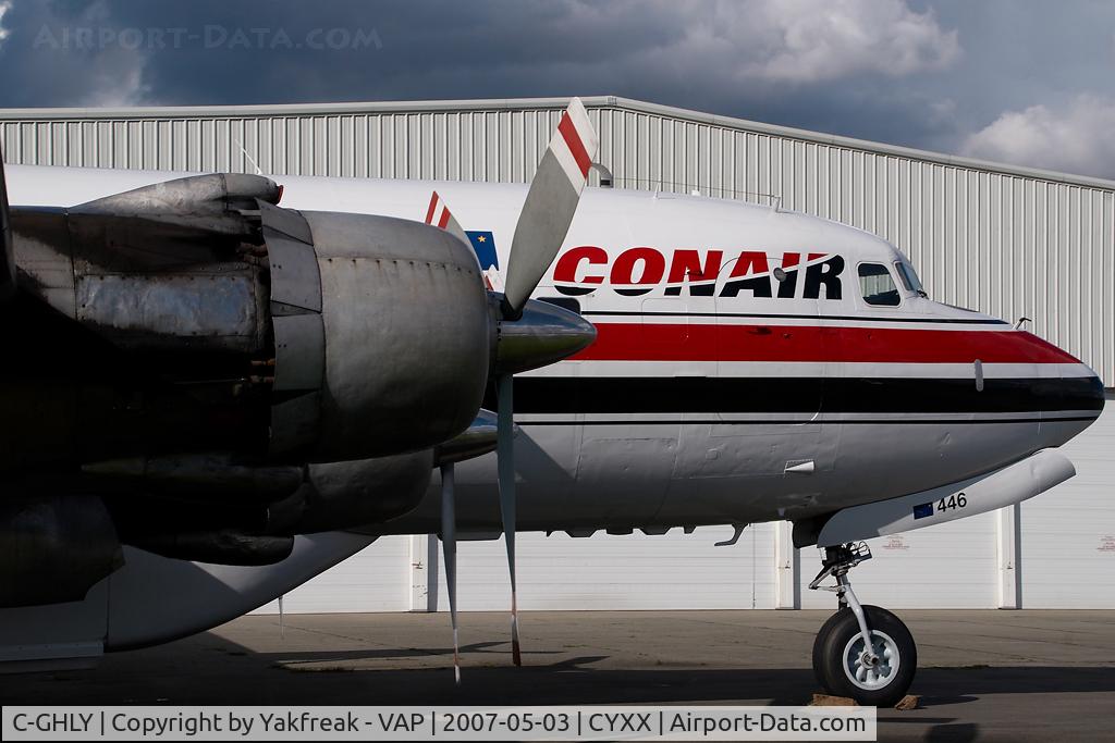 C-GHLY, 1958 Douglas DC-6B (C-118) C/N 45501, Conair DC6