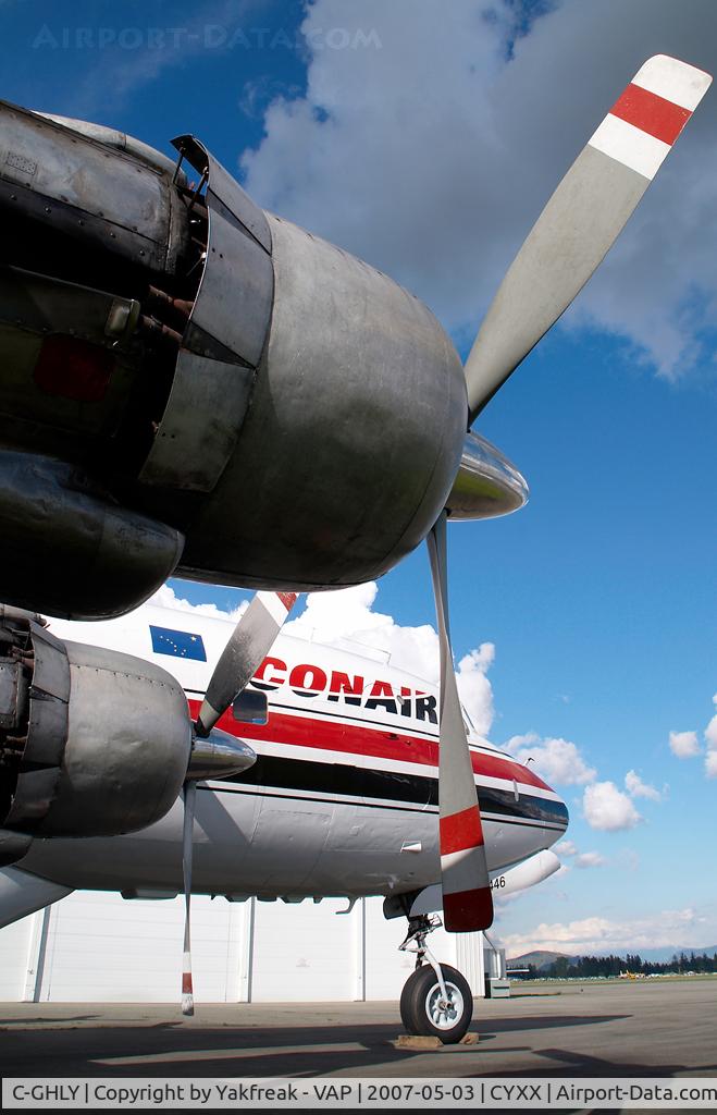 C-GHLY, 1958 Douglas DC-6B (C-118) C/N 45501, Conair DC6