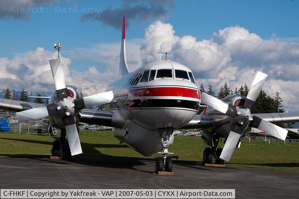 C-FHKF, 1955 Convair CV-440-12 (CV-580) C/N 374, Conair Convair 580
