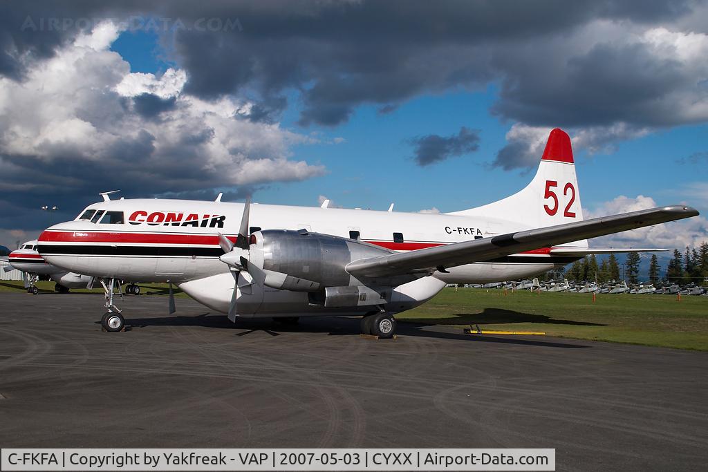 C-FKFA, 1953 Convair 580 C/N 100, Conair Convair 580