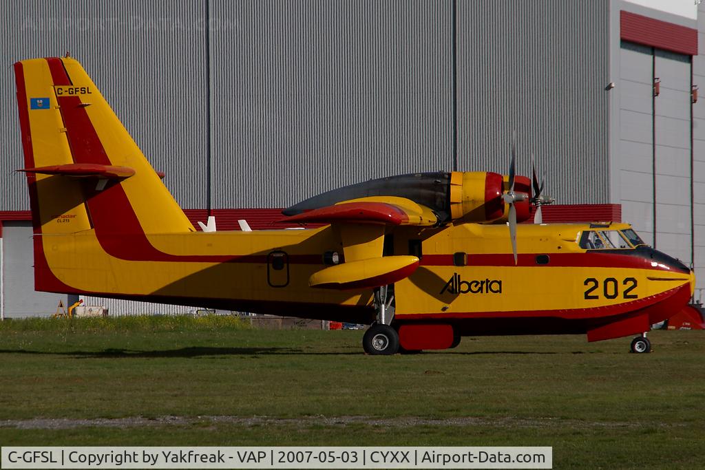 C-GFSL, 1986 Canadair CL-215-V (CL-215-1A10) C/N 1086, Conair CL215