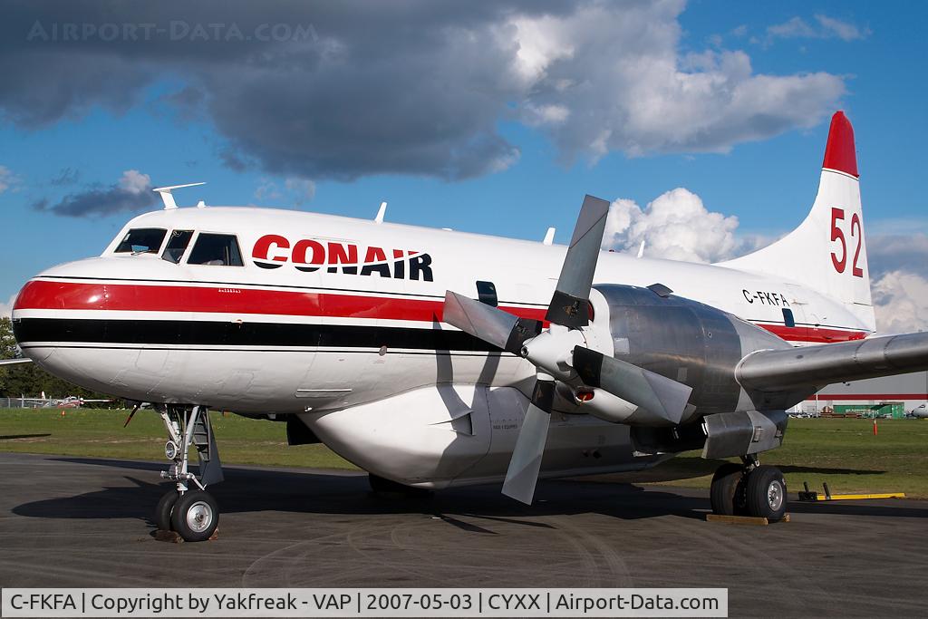 C-FKFA, 1953 Convair 580 C/N 100, Conair Convair 580