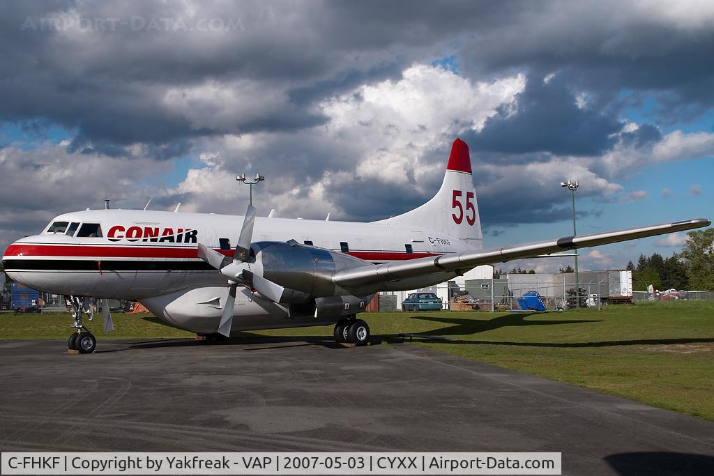 C-FHKF, 1955 Convair CV-440-12 (CV-580) C/N 374, Conair Convair 580