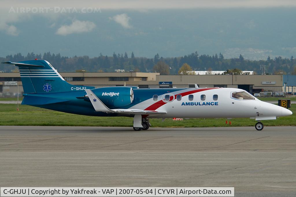 C-GHJU, 1996 Learjet 31A C/N 31-120, Helijet Learjet 31