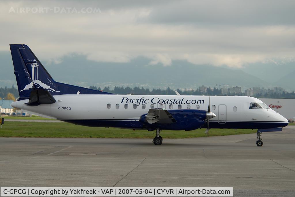 C-GPCG, 1987 Saab 340A C/N 340A-094, Pacific Coastal Saab 340