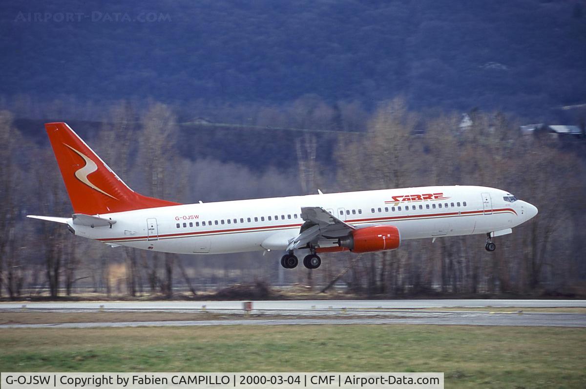 G-OJSW, 1998 Boeing 737-8Q8 C/N 28218, Sabre Airways