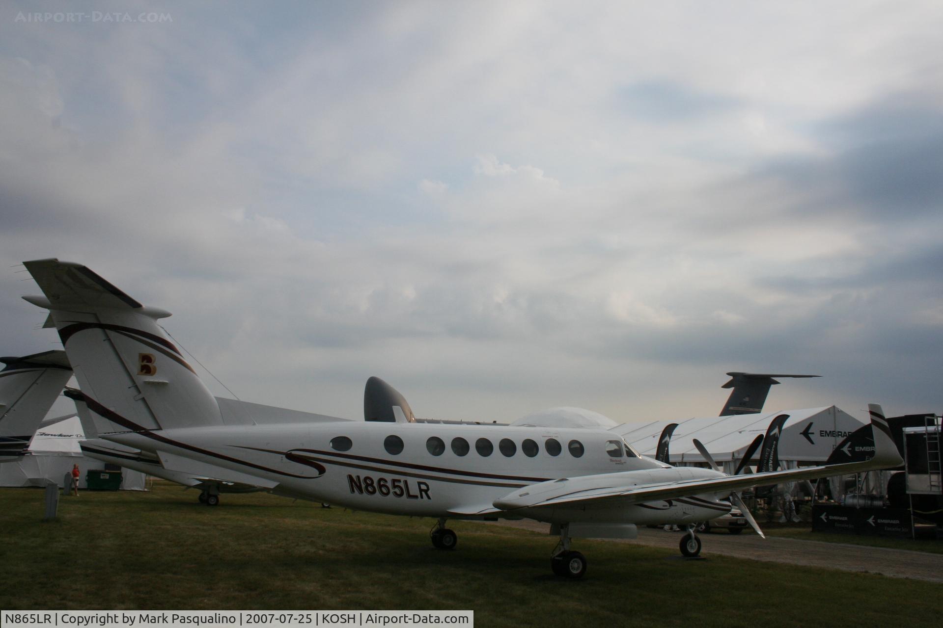 N865LR, Raytheon Aircraft Company B300 C/N FL-471, Beech 350