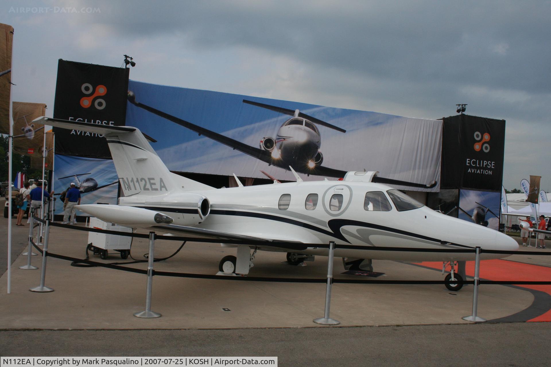 N112EA, 2007 Eclipse Aviation Corp EA500 C/N 000038, Eclipse EA500