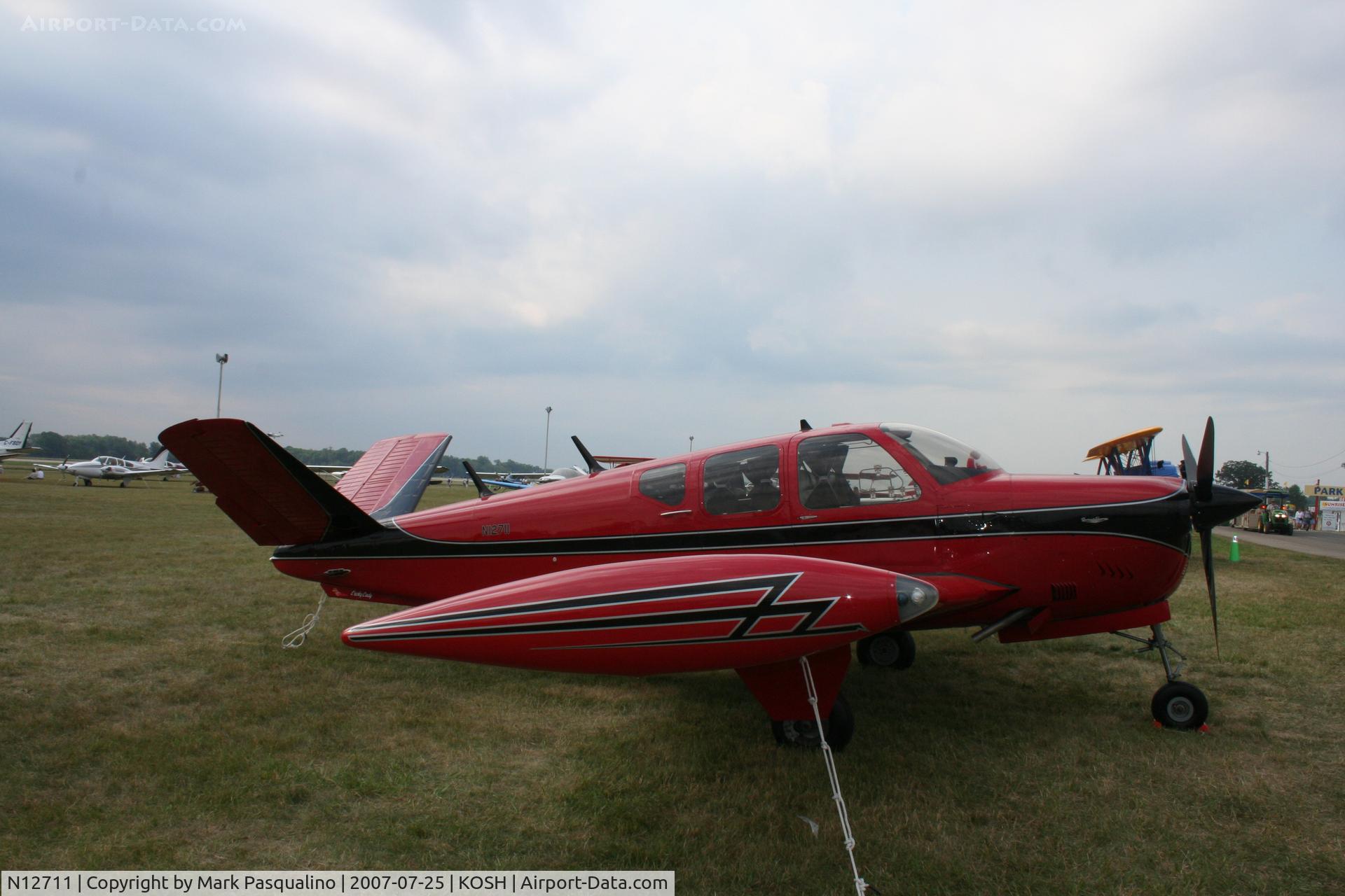 N12711, 1965 Beech K35 Bonanza C/N D-5834, Beech K35