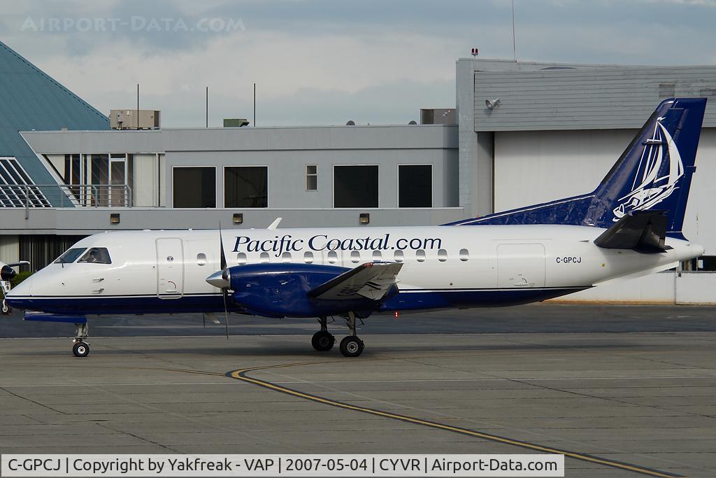 C-GPCJ, 1984 Saab SF340A C/N 340A-006, Pacific Coastal Saab 340