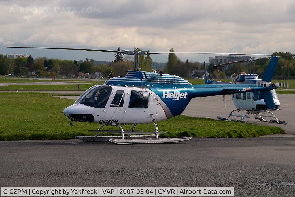 C-GZPM, 1972 Bell 206B JetRanger II C/N 880, Helijet Bell 206