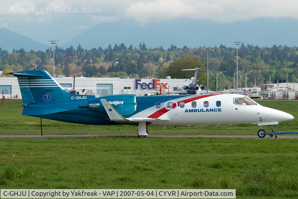 C-GHJU, 1996 Learjet 31A C/N 31-120, Helijet Learjet 31