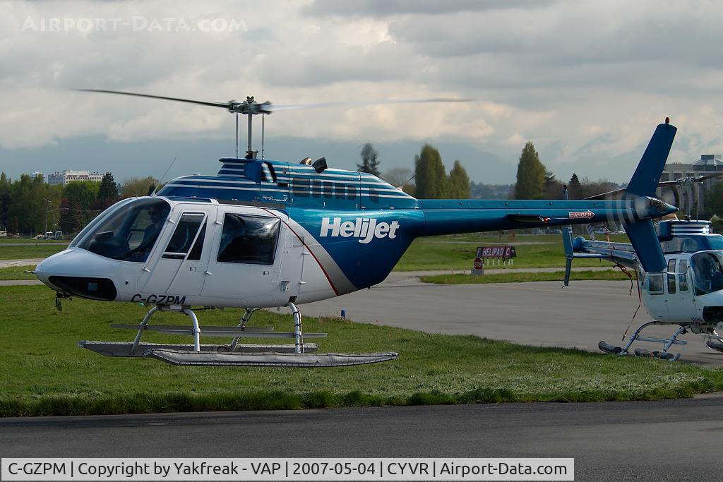C-GZPM, 1972 Bell 206B JetRanger II C/N 880, Helijet Bell 206