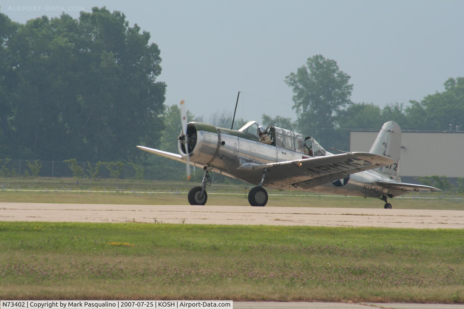N73402, 1943 Consolidated Vultee BT-15 C/N 8516, BT-15