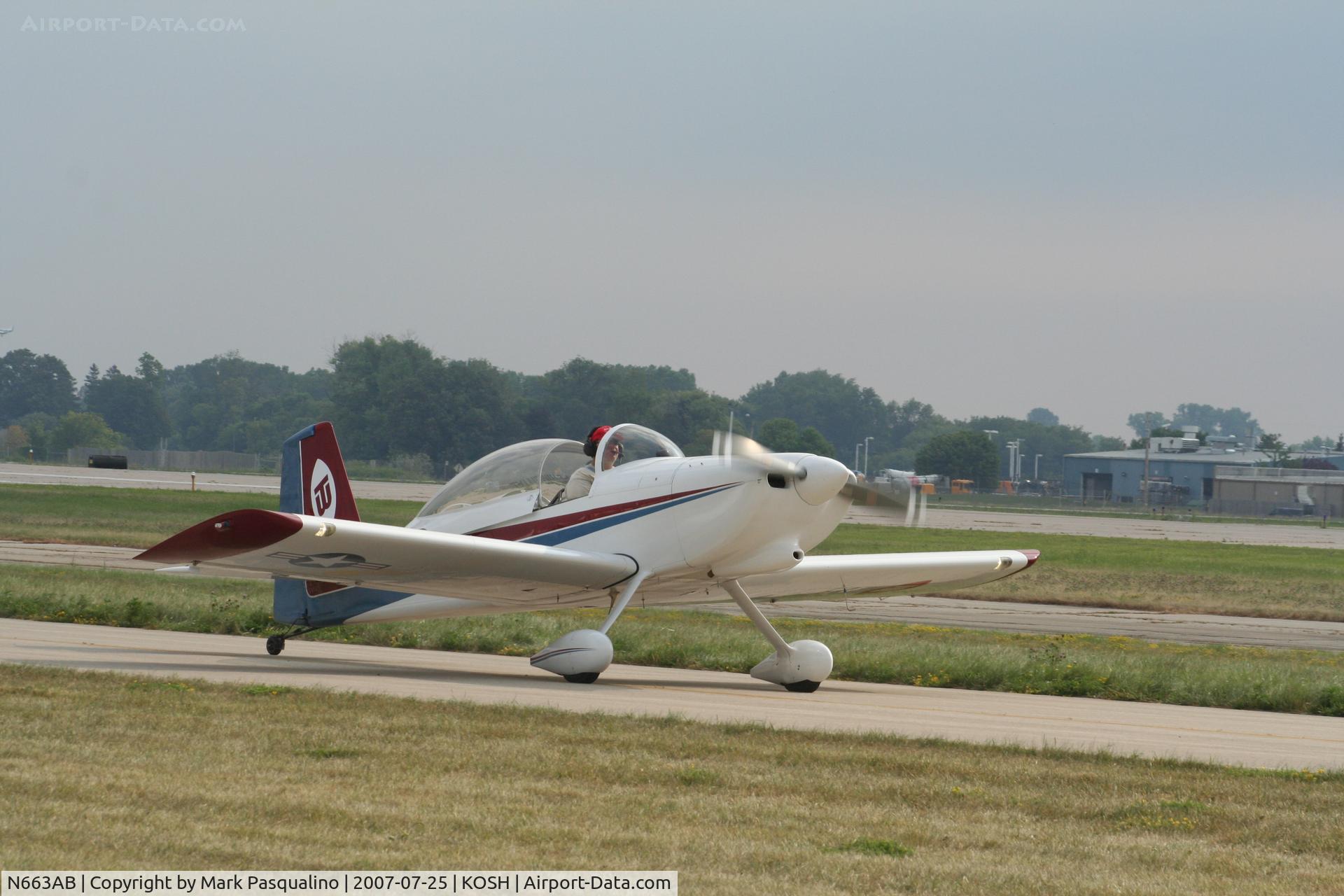N663AB, 2003 Vans RV-8 C/N 80176, RV-8