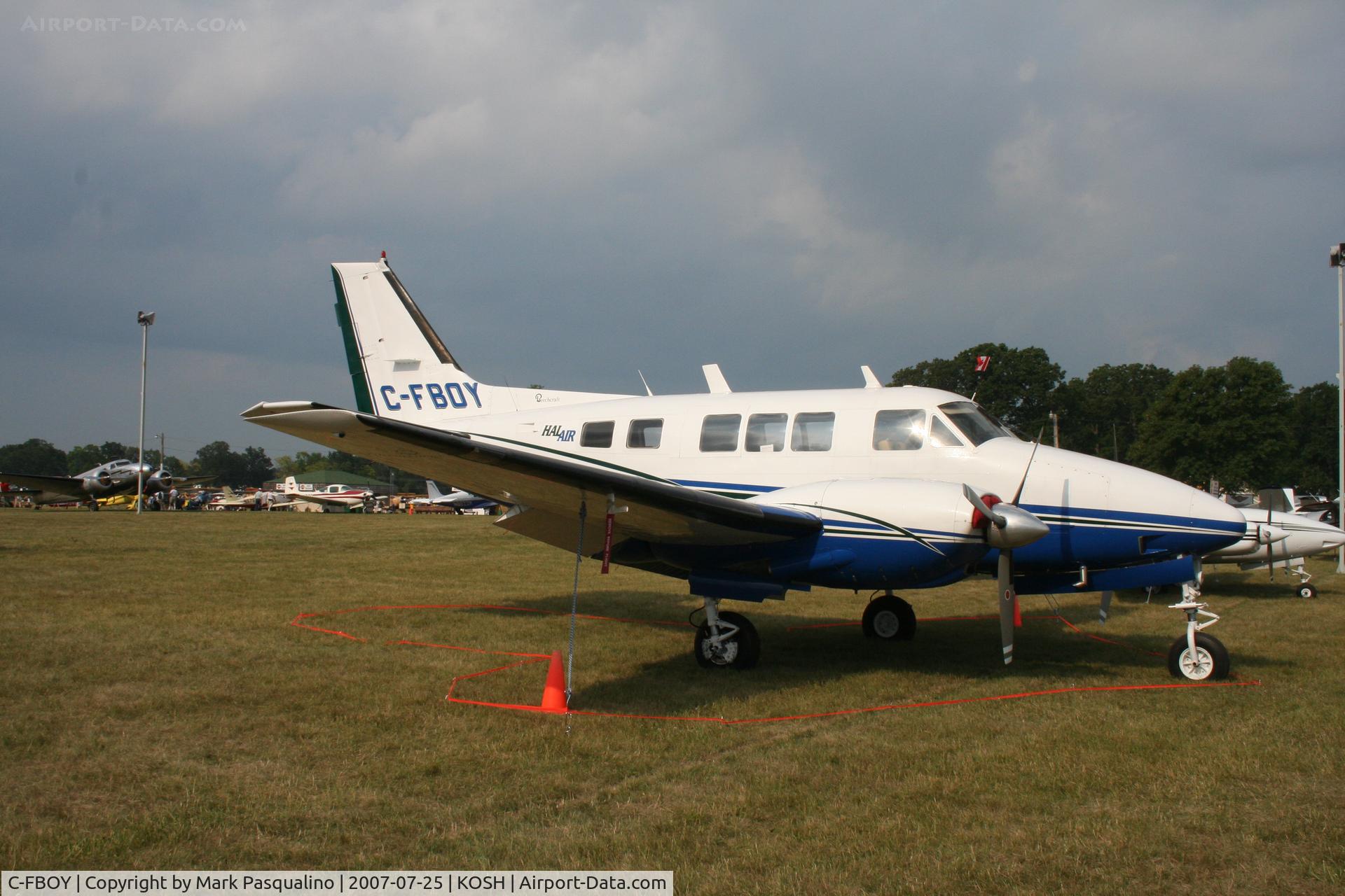 C-FBOY, 1968 Beech A65 Queen Air C/N LC 302, Beech A65