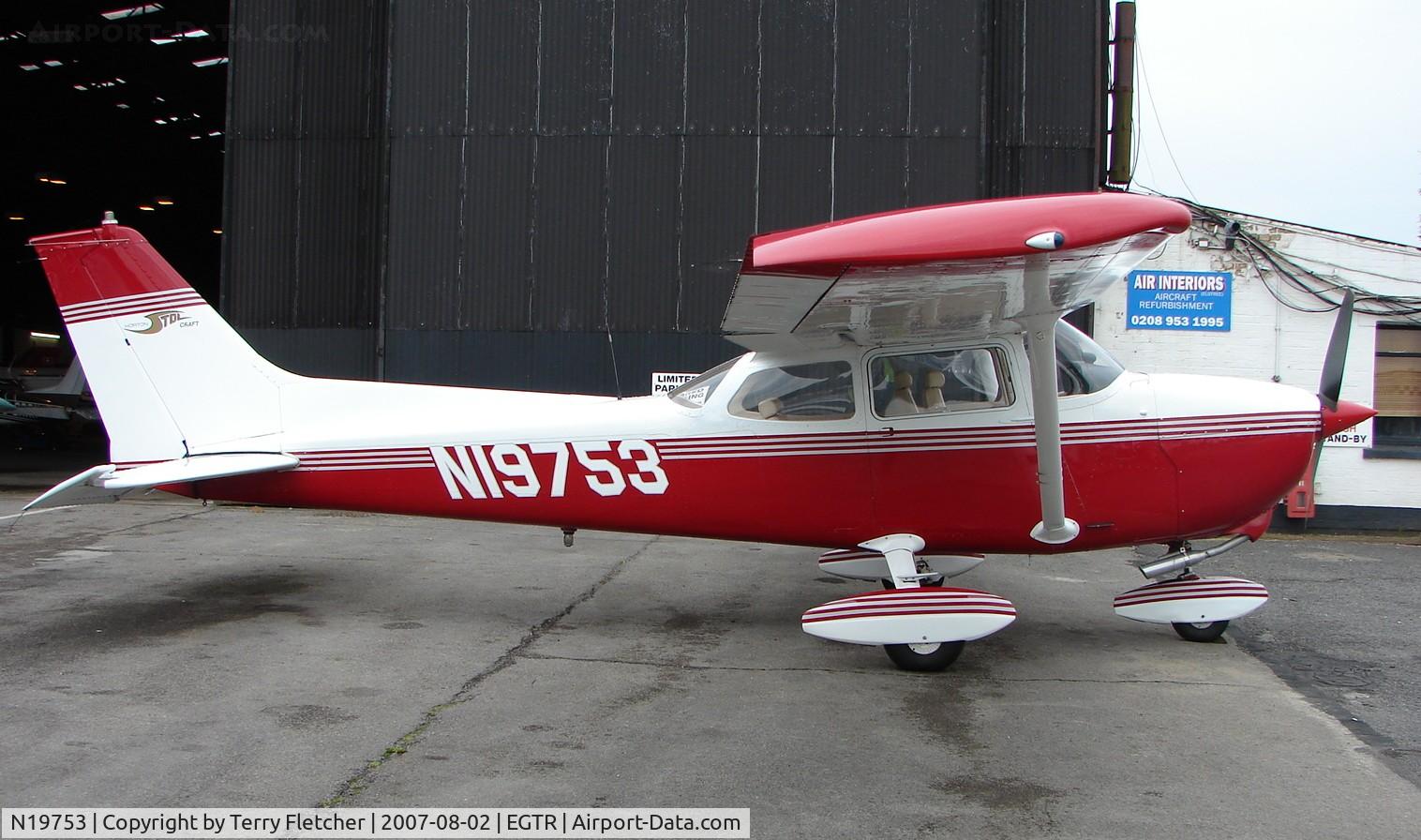 N19753, 1972 Cessna 172L C/N 17260723, Cessna 172L