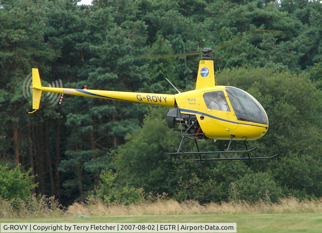 G-ROVY, 1999 Robinson R22 Beta C/N 2957, Robinson R22 Beta