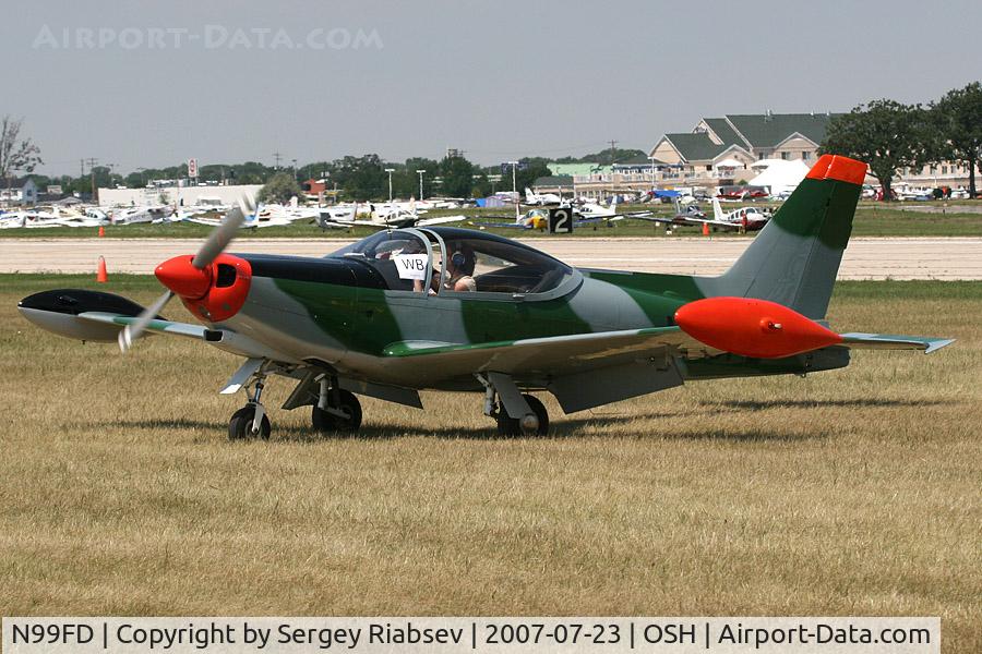 N99FD, 1991 SIAI-Marchetti SF-260D C/N 787, EAA AirVenture 2007