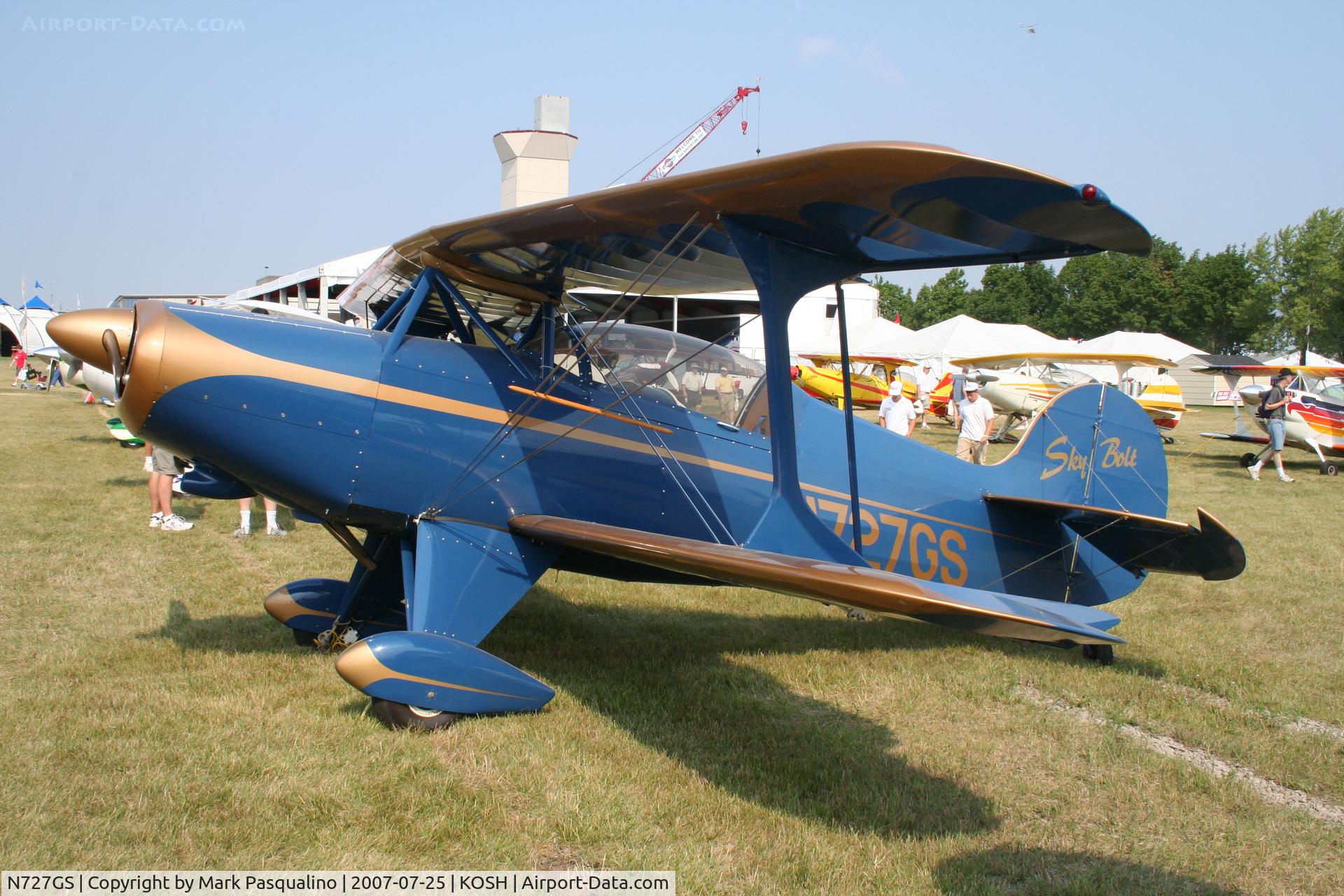 N727GS, 1997 Steen Skybolt C/N 002 (N727GS), Skybolt