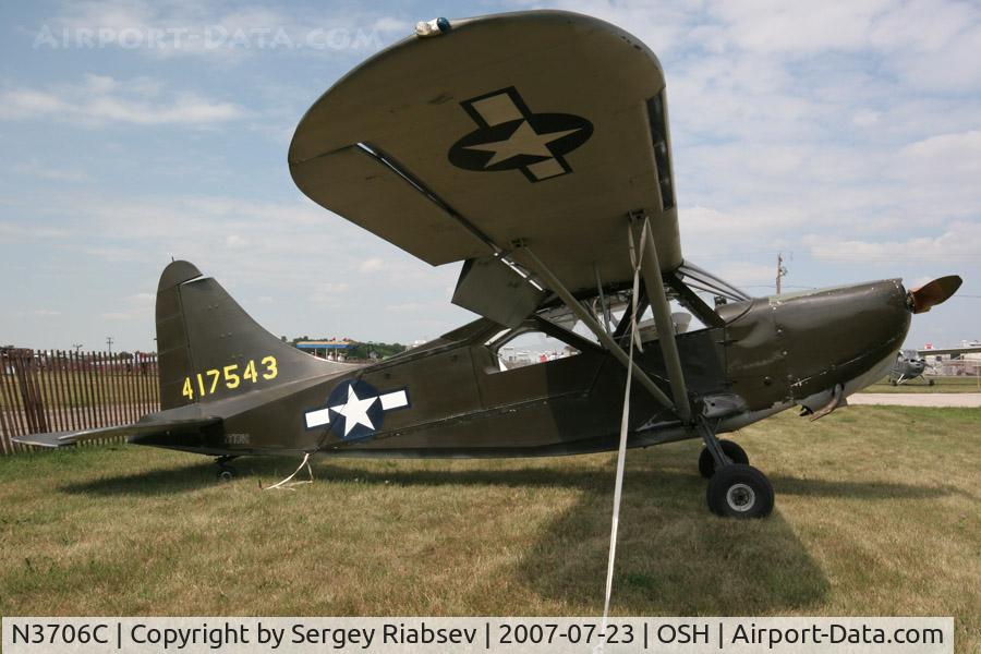 N3706C, 1944 Stinson L-5 Sentinel C/N 3861, EAA AirVenture 2007