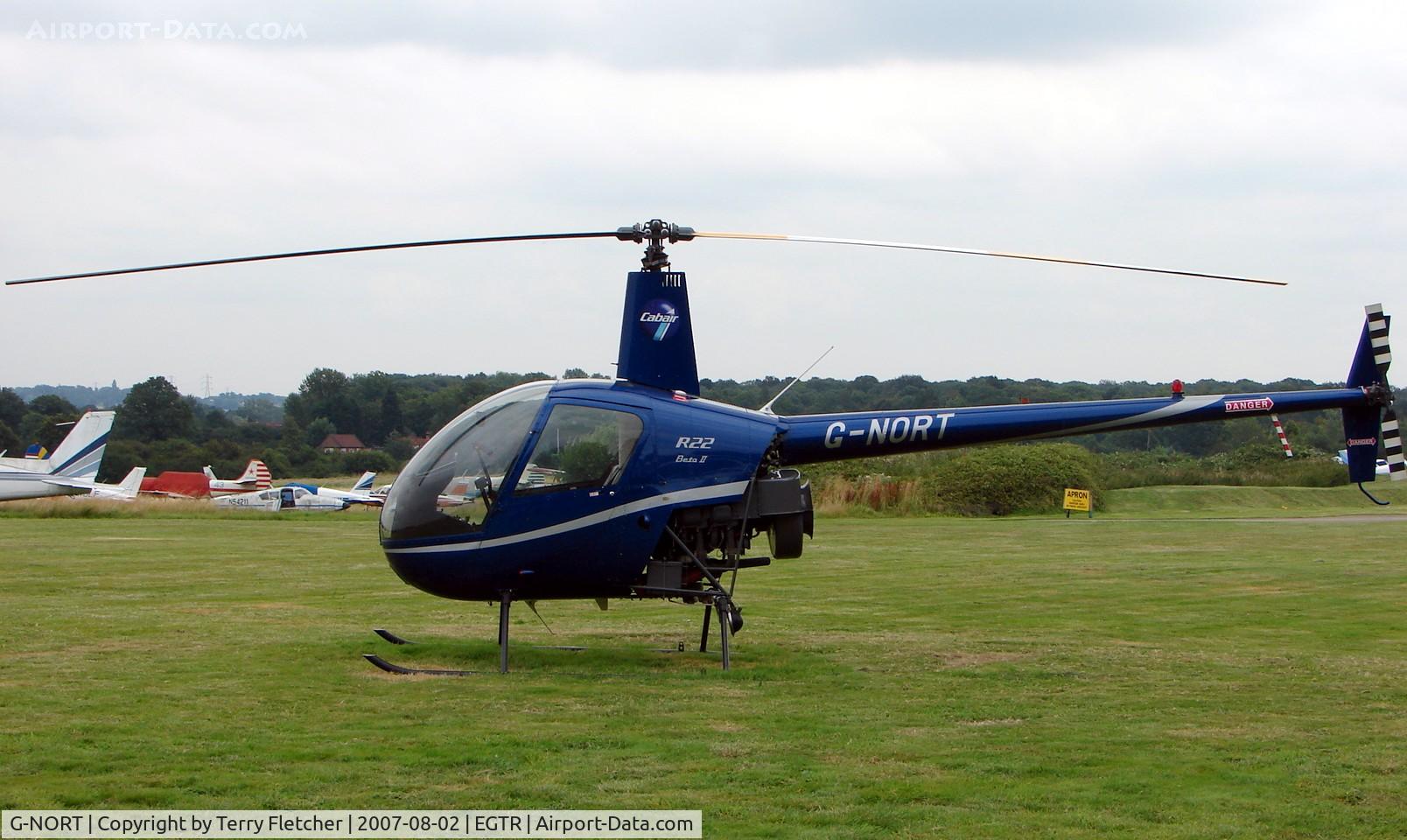 G-NORT, 2003 Robinson R22 Beta C/N 3404, Robinson R22 Beta