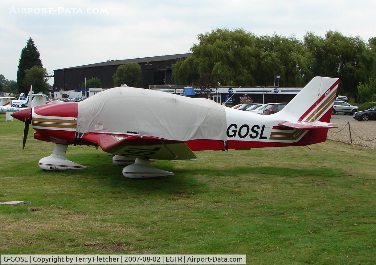 G-GOSL, 1990 Robin DR-400-180 Regent Regent C/N 1974, Robin DR400